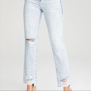 NWT Good American Classic Denim Blue 539 Sz 6/28